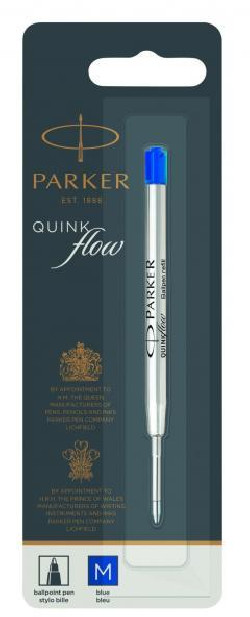 Náhradná náplň do guľôčkového pera Parker medium 0,7mm modrá