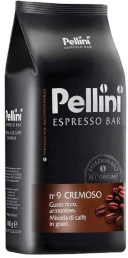 Káva Pellini Espresso Bar n° 9 Cremoso, zrnková 1 kg