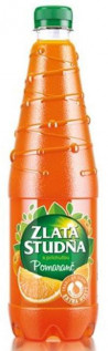 Sirup ZLATÁ STUDŇA s príchuťou pomaranč 0,7 ℓ