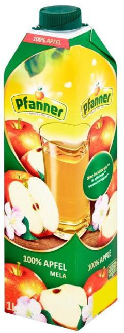 Džús PFANNER Jablko 100% 1 ℓ