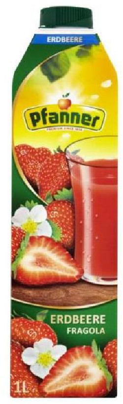 Džús PFANNER Jahoda 30% 1 ℓ