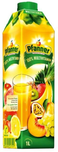 Džús PFANNER Multivitamín 100% 1 ℓ