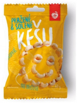 Kešu pražené solené IBK 60 g