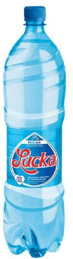Pramenitá voda Lucka perlivá 6 x 1,5 ℓ