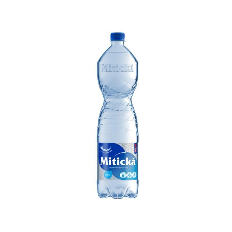 Minerálna voda Mitická perlivá 6 x 1,5 ℓ