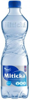 Minerálna voda Mitická perlivá 12 x 0,5 ℓ