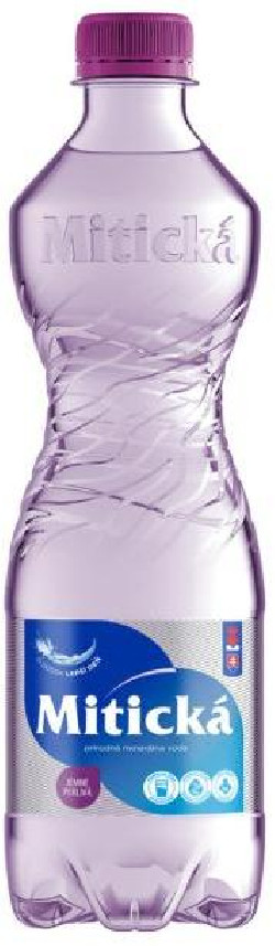 Minerálna voda Mitická jemne perlivá 12 x 0,5 ℓ