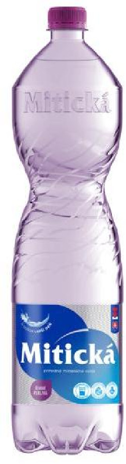 Minerálna voda Mitická jemne perlivá 6 x 1,5 ℓ