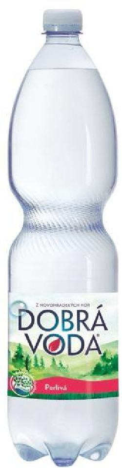 Minerálna voda Dobrá voda perlivá 6 x 1,5 ℓ