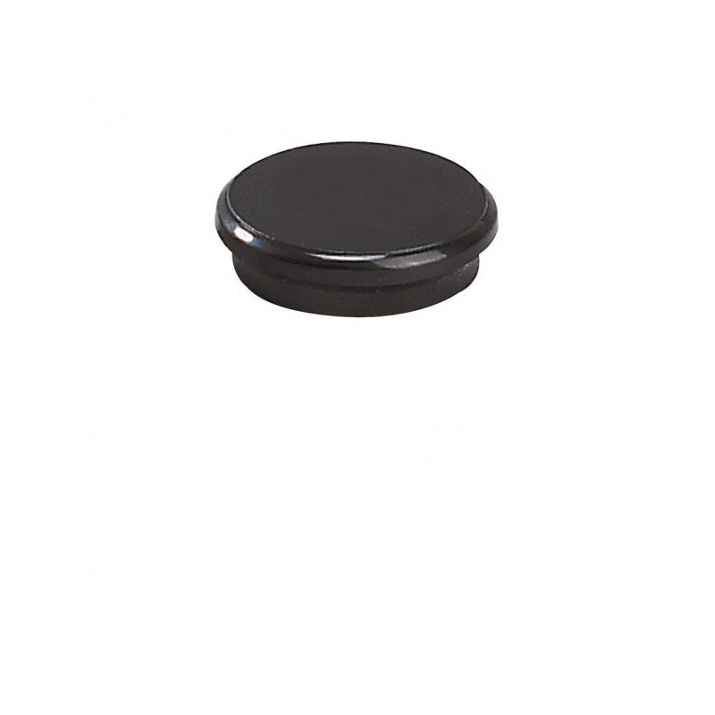 Magnet 24 mm čierny 10 ks