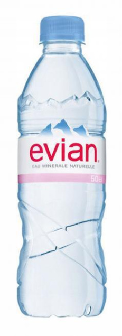 Minerálna voda Evian 24 x 0,5 ℓ PET