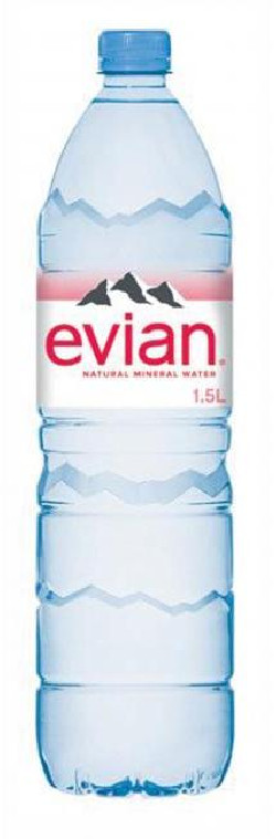 Minerálna voda Evian 6 x 1,5 ℓ PET
