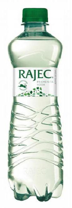 Pramenitá voda Rajec jemne sýtená 8 x 0,75 ℓ