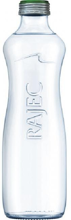 Pramenitá voda Rajec jemne sýtená 12 x 0,75 ℓ VRATNÉ SKLO