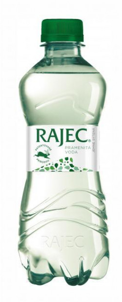 Pramenitá voda Rajec jemne sýtená 12 x 0,33 ℓ
