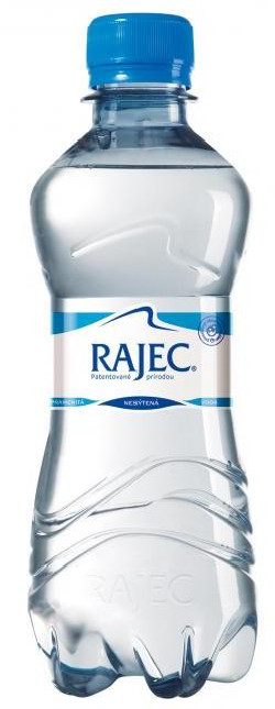 Pramenitá voda Rajec nesýtená 12 x 0,33 ℓ