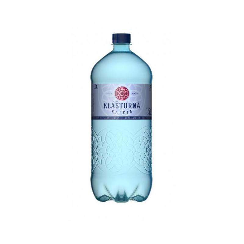 Minerálna voda Kláštorná Kalcia 6 x 1,5 ℓ jemne sýtená
