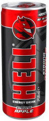 Energetický nápoj Hell Strong Apple 250ml