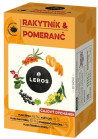 Čaj LEROS bylinný Čajová chvíľka rakytník & pomaranč HB 20 x 2 g