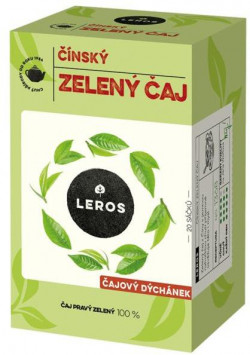 Čaj LEROS zelený Čajová chvíľka zelený čaj čínsky HB 20 x 2 g
