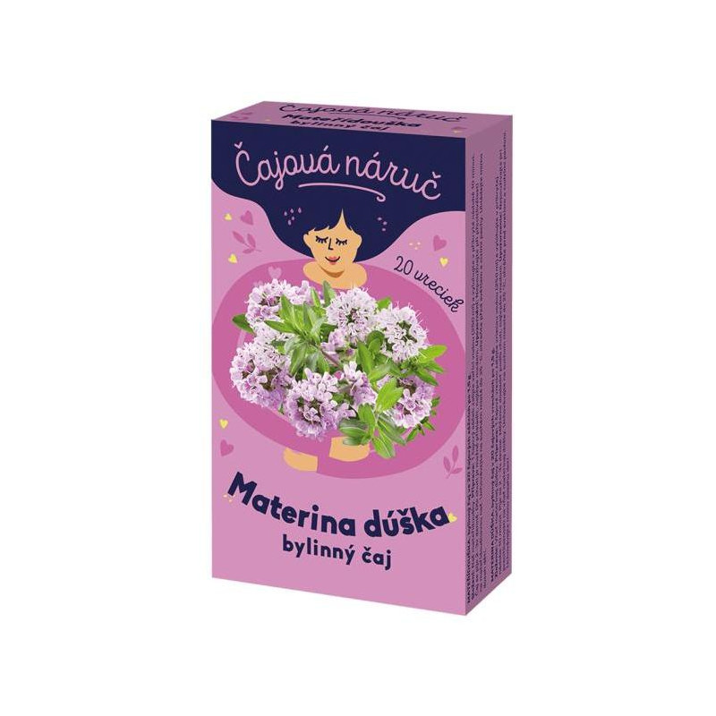 Čaj LEROS bylinný Čajová náruč materina dúška 20 x 1 g