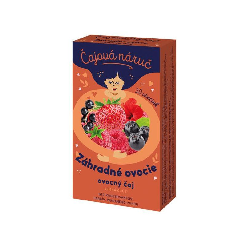 Čaj LEROS ovocný Čajová náruč záhradné ovocie 20 x 1 g