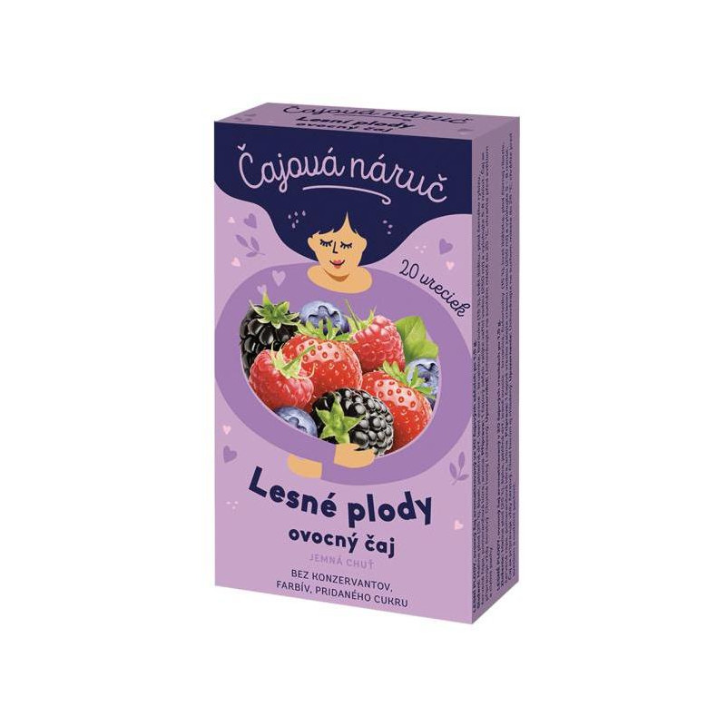 Čaj LEROS ovocný Čajová náruč lesné plody 20 x 1 g