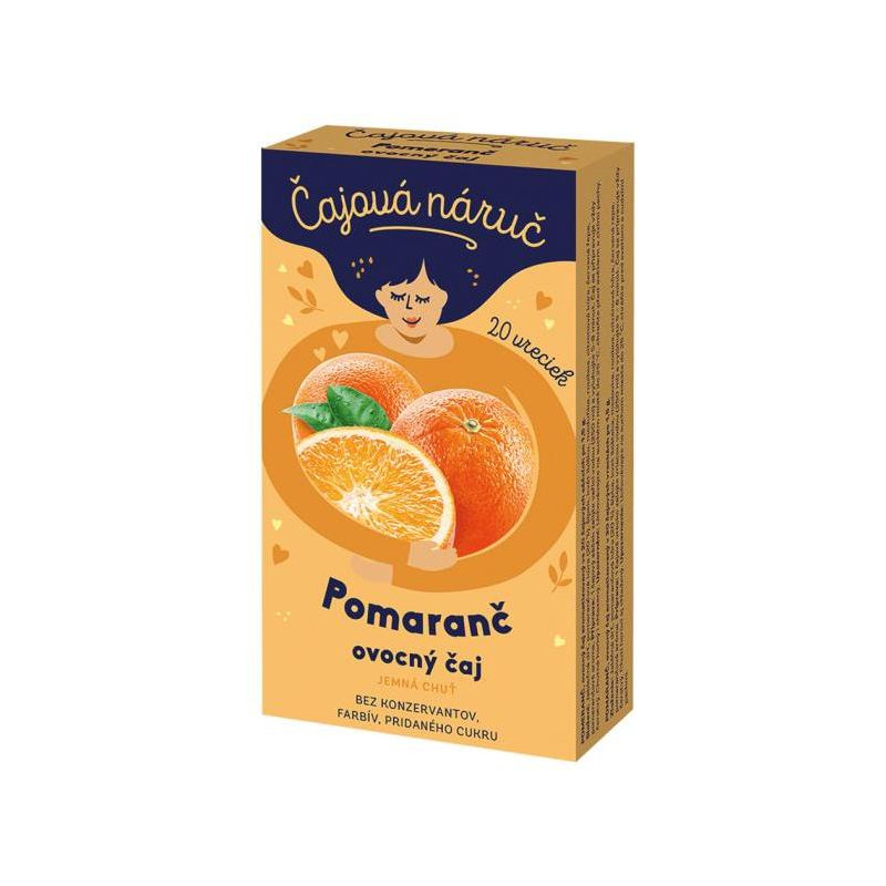 Čaj LEROS ovocný Čajová náruč pomaranč 20 x 1 g