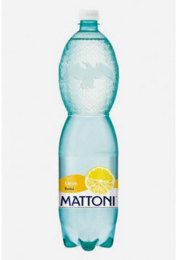 Minerálna voda MATTONI ochutená - citrón sýtená 6 x 1,5 ℓ