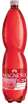 Minerálna voda MAGNESIA red ochutená - malina 6 x 1,5 ℓ