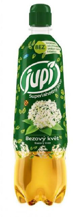 Sirup Jupí Superlahodný Bazový kvet 0,7 ℓ