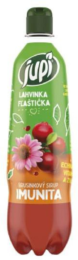 Sirup Jupí IMUNITA brusnica 0,7 ℓ