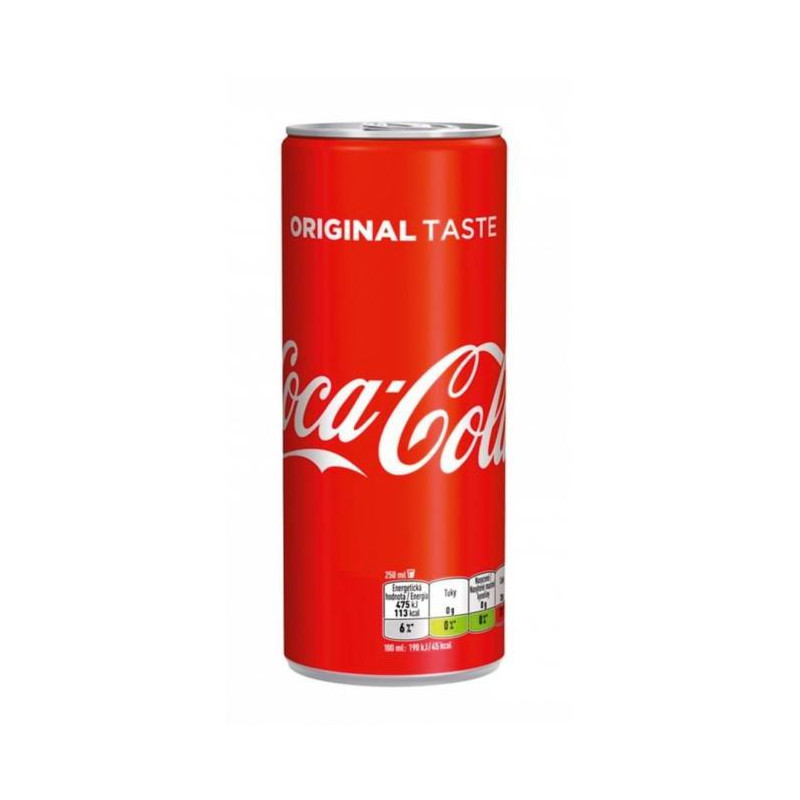 Coca Cola plechovka 24 x 0,33 ℓ