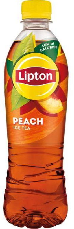 Čierny ľadový čaj Lipton broskyňa 12 x 0,5 ℓ