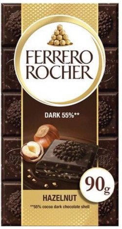 Ferrero Rocher čokoláda horká 90g