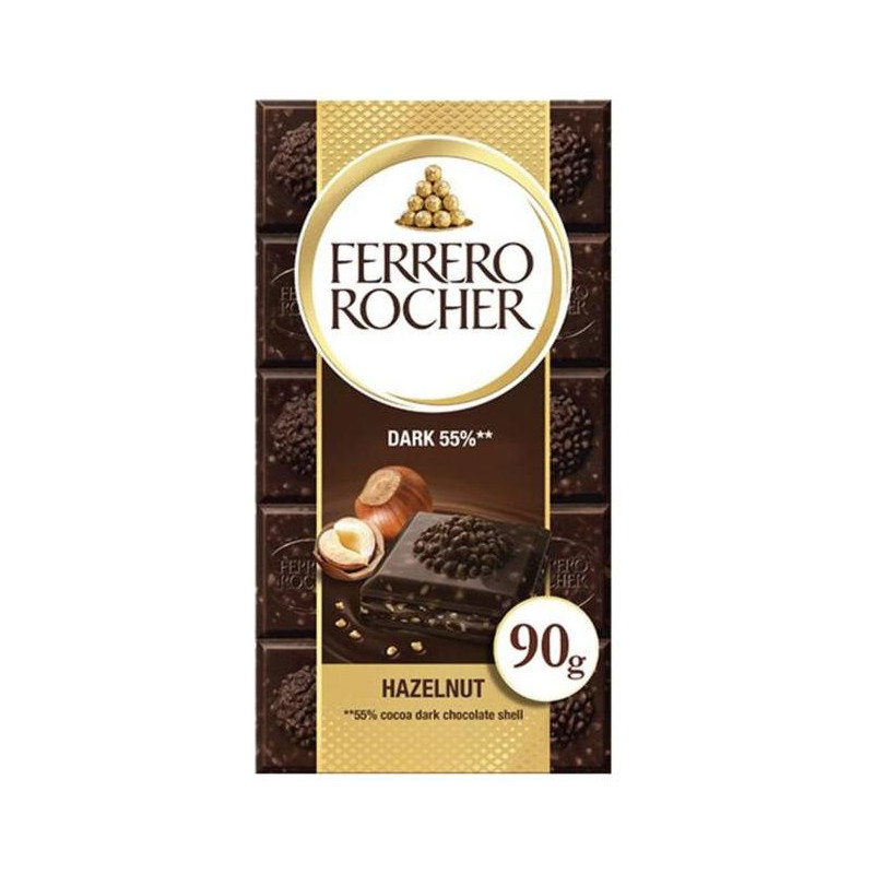 Ferrero Rocher čokoláda horká 90g