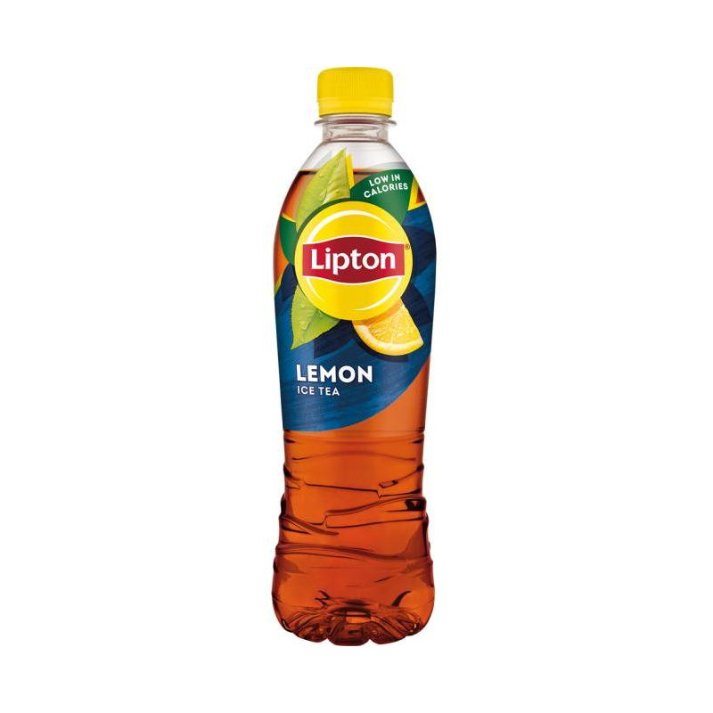 Čierny ľadový čaj Lipton citrón 12 x 0,5 ℓ