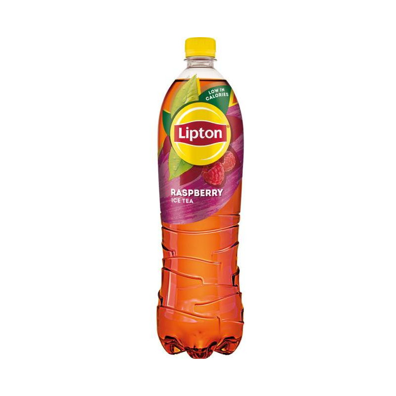 Čierny ľadový čaj Lipton malina 9 x 1,5 ℓ