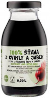 ZDRAVO šťava 100% cviklovo-jablková 10 x 0,2 ℓ NEVRATNÉ SKLO