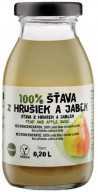 ZDRAVO šťava 100% hruškovo-jablková 10 x 0,2 ℓ NEVRATNÉ SKLO