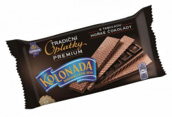 Oblátky Kolonáda Premium - horká čokoláda 92 g