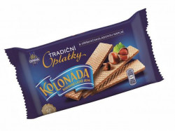 Oblátky Kolonáda Premium - oriešková čokoláda 140 g