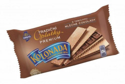 Oblátky Kolonáda Premium - mliečna čokoláda 92 g