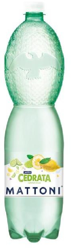 Minerálna voda MATTONI ochutená - cedrata sýtená 6 x 1,5 ℓ