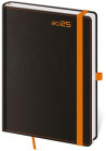 Diár BLACK ORANGE denný A5 14,3x20,5cm 2025