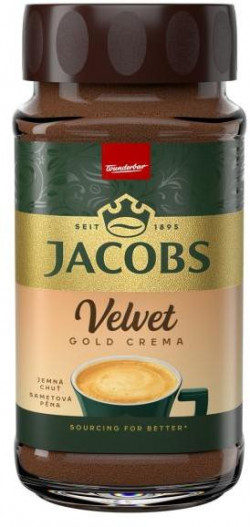 Káva Jacobs Velvet Gold Crema instantná 180g