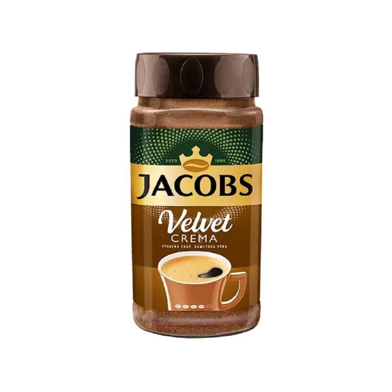Káva JACOBS Velvet Crema instantná 200 g