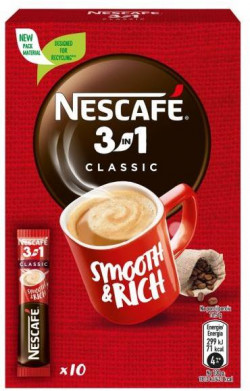 Káva NESCAFÉ Classic 3v1 instantná 10 x 16,5 g