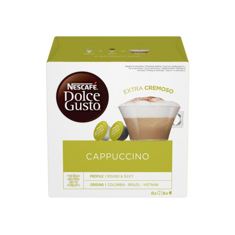 Kávové kapsule DOLCE GUSTO Cappuccino (16 ks)