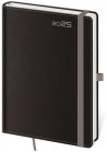 Diár DOUBLE BLACK týždenný A5 14,3x20,5cm 2025